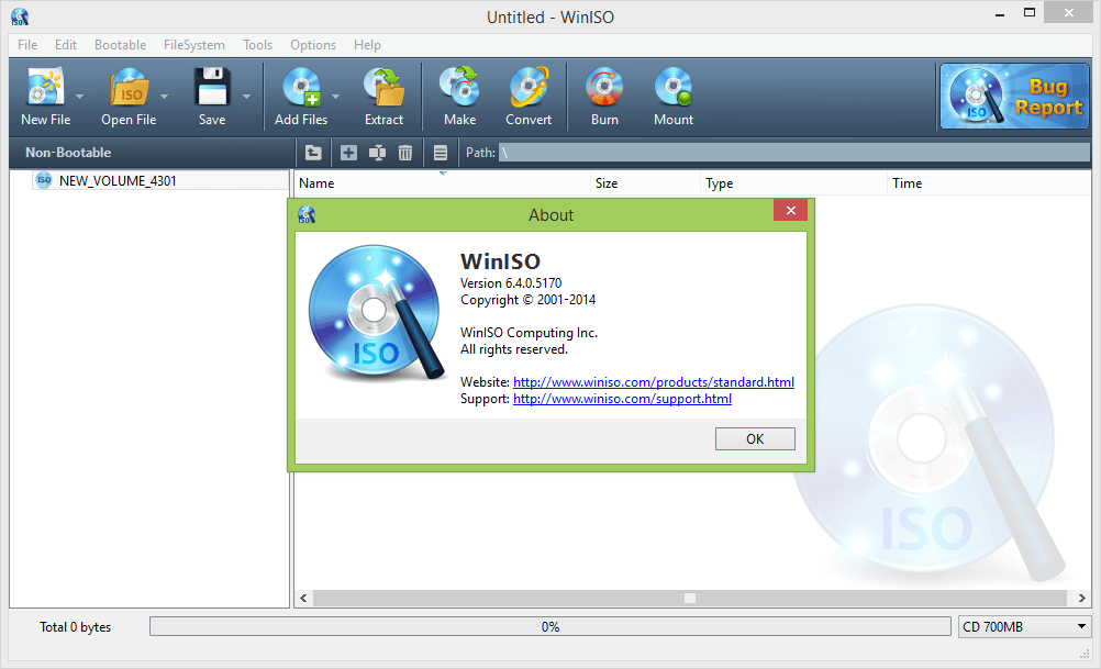 winiso registration key